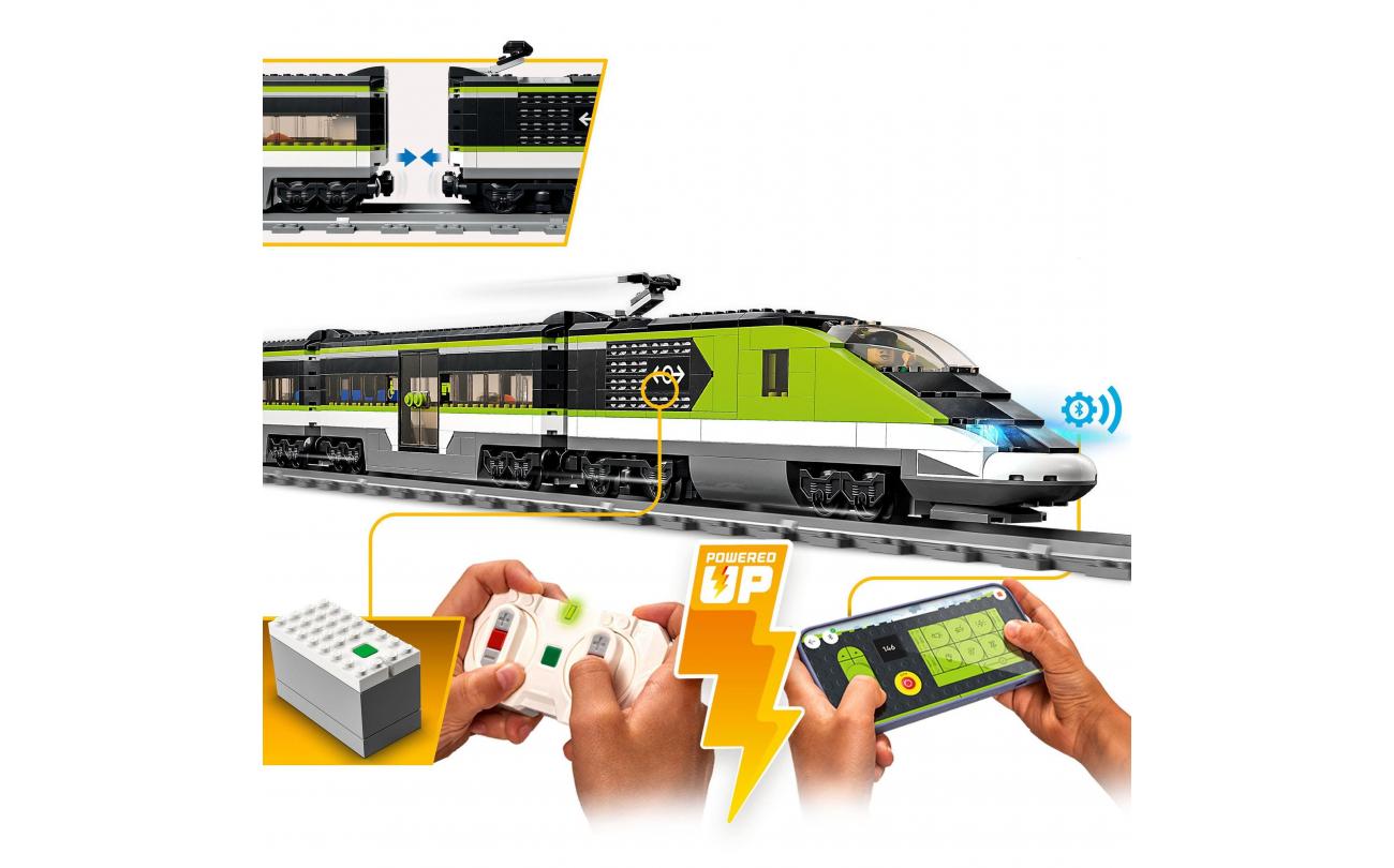60337 LEGO City Passagierssneltrein bouwset