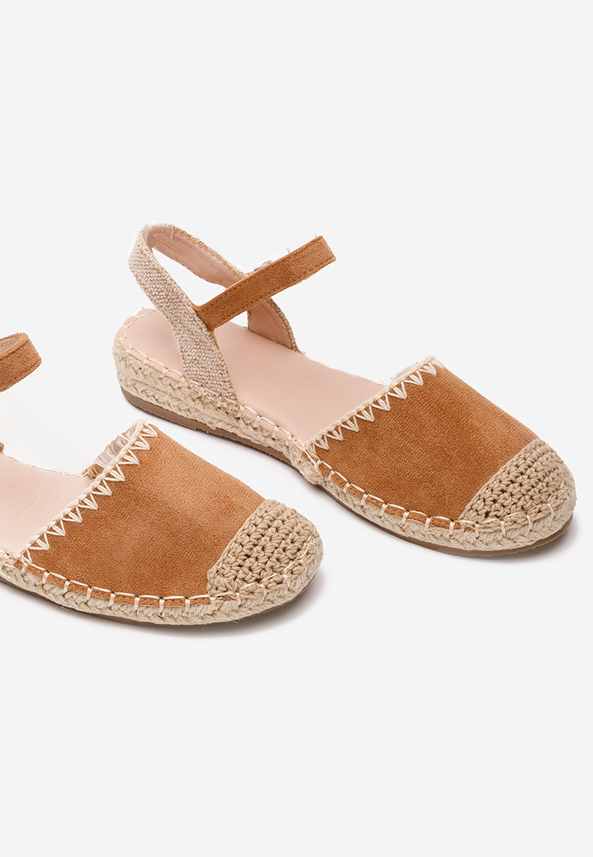 Espadrilles pour enfants chameau Hinata