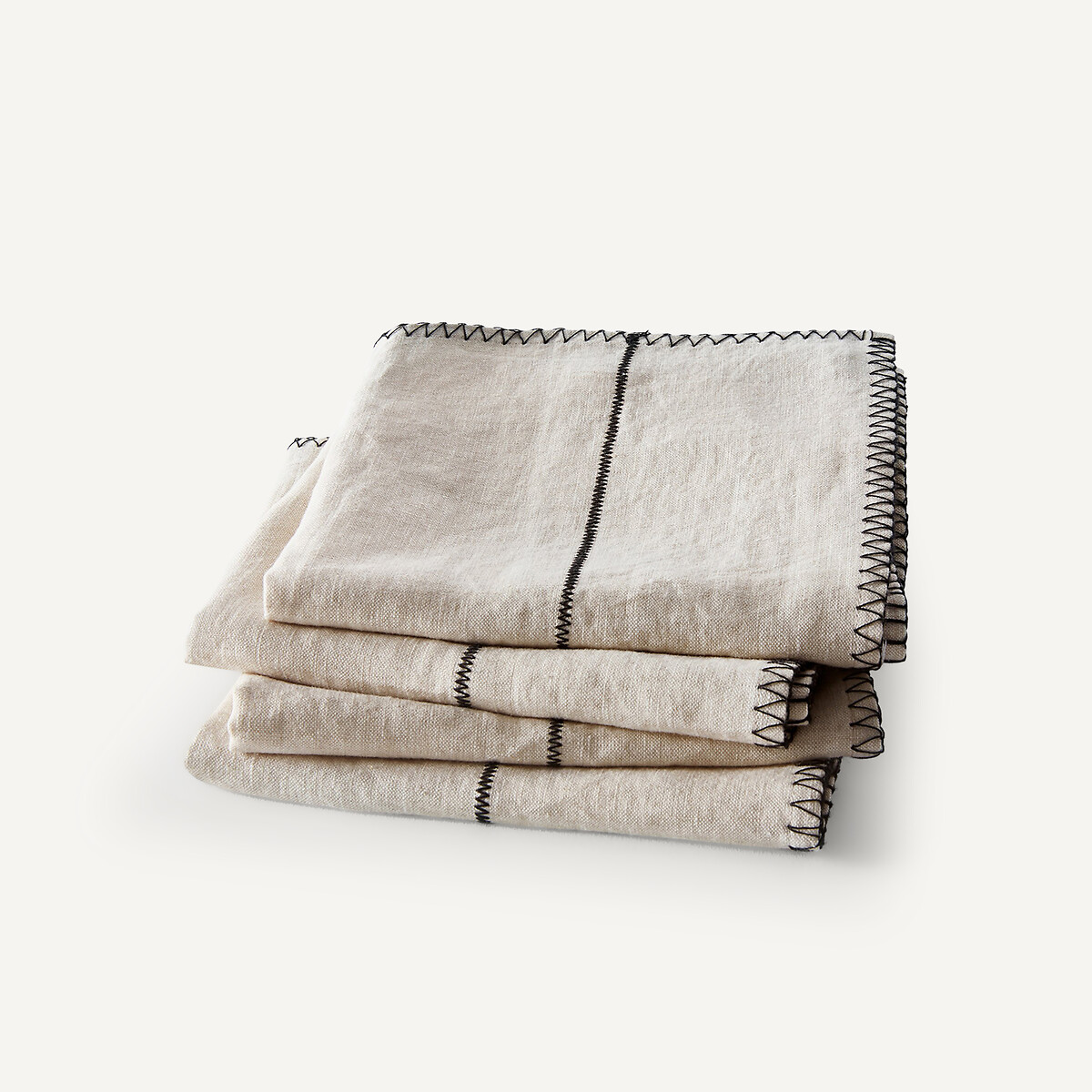 AM.PM<br>Conjunto de 4 guardanapos de linho, Tojos