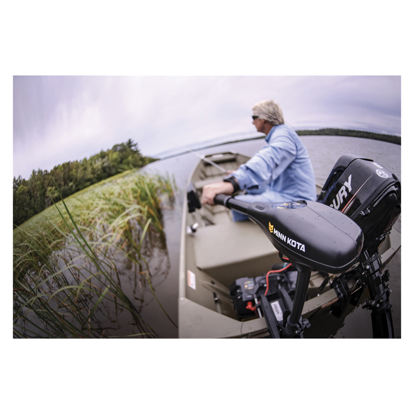 Elektrisk båtmotor 50 lbs 600 W