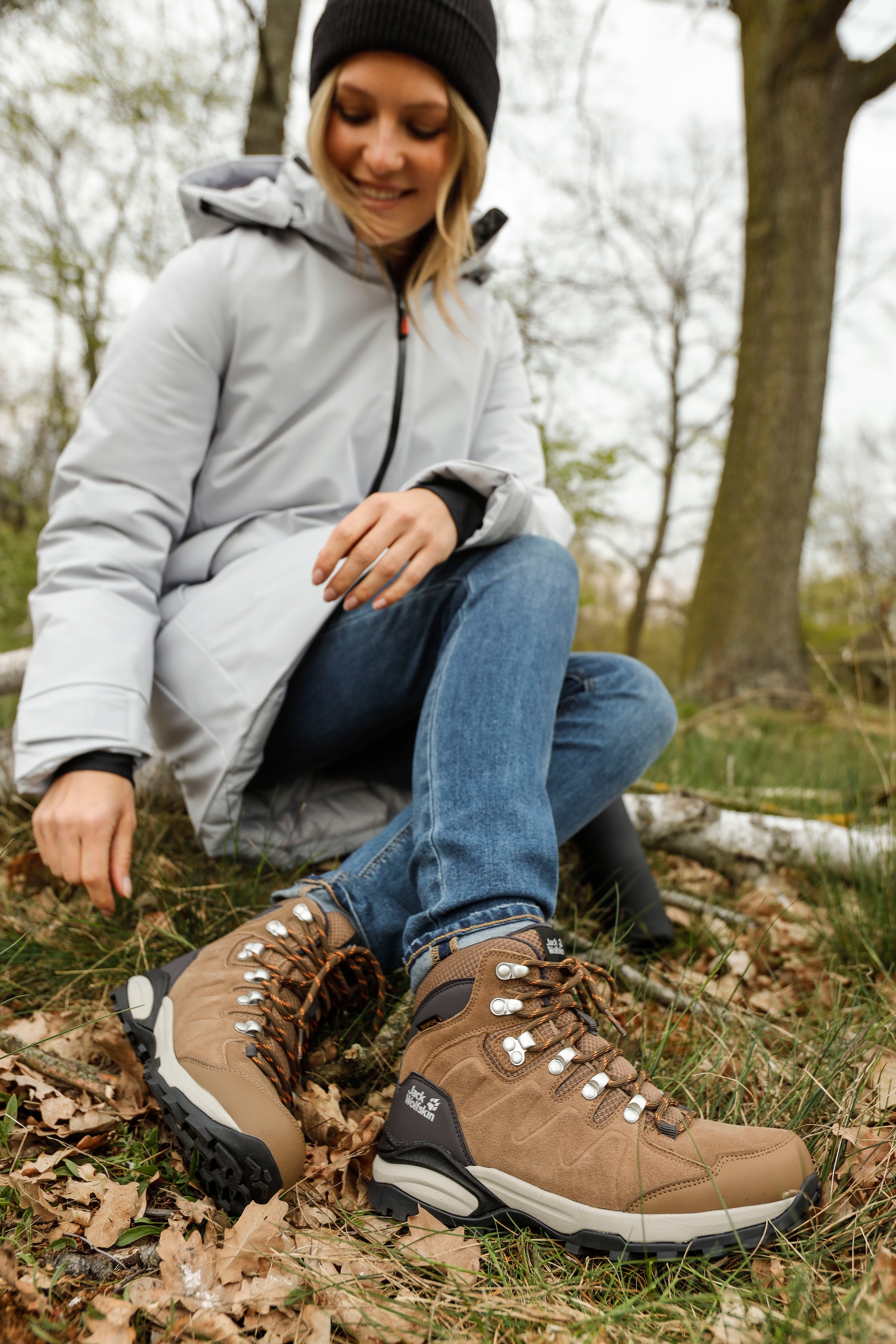Jack Wolfskin Wanderschuh »REFUGIO TEXAPORE MID W«  wasserdicht, Trekkingschuh