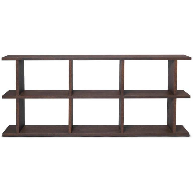 Ferm Living Kona 3x2 boekenkast Dark Stained