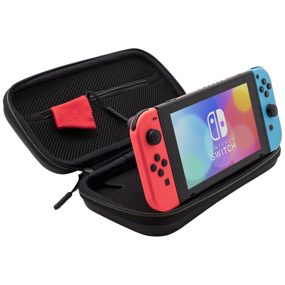 PDP Glow In The Dark Deluxe Slim Reiseetui für Nintendo Switch & Lite