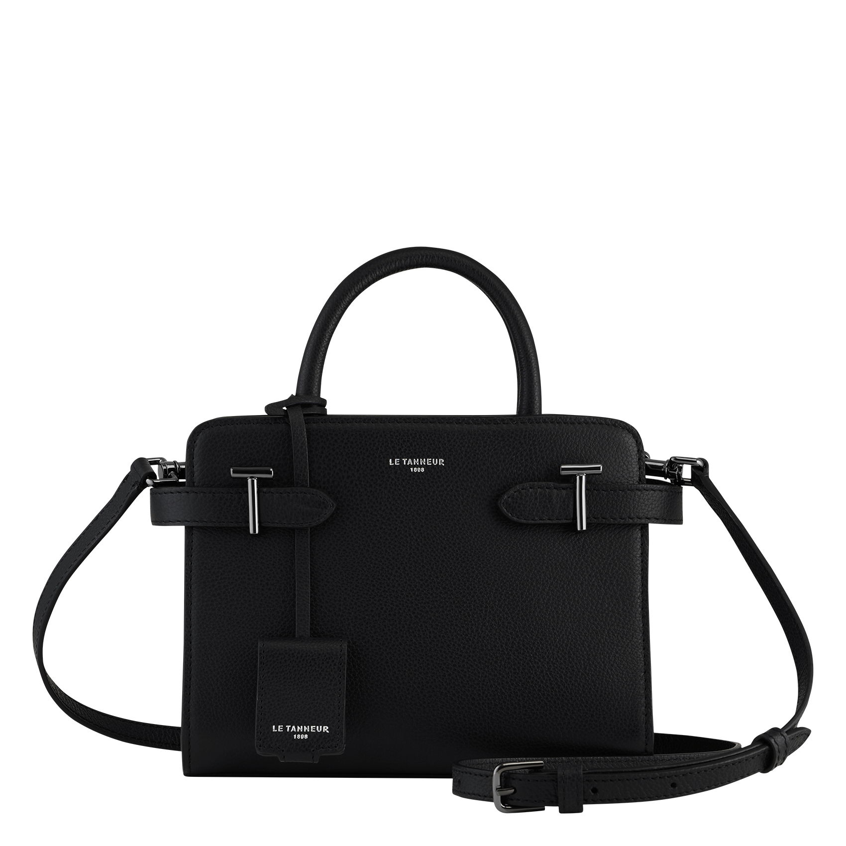 EMILIE - Sac à main en cuir| Noir