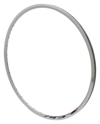 Jante route 700 cfx 13c argent 32t. double paroi (profil goutte d'eau) profil 20mm