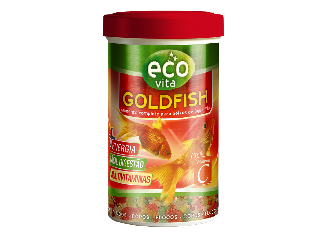 ALIMENTO PARA PEIXE ECO-VITA GOLDFISH 100ML