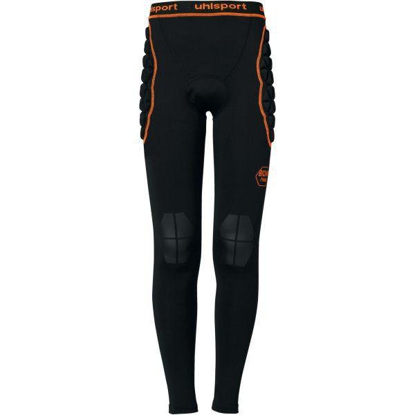 Uhlsport Pantalon de Gardien Bionikframe - Noir/Orange Fluo