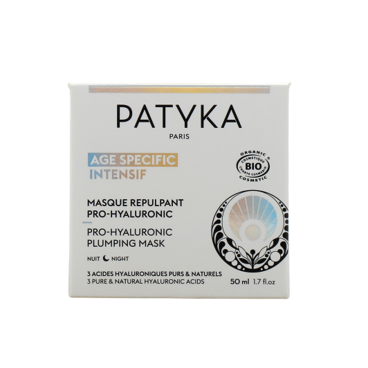 Patyka masque de nuit repulpant pro-hyaluronic - Soin anti âge
