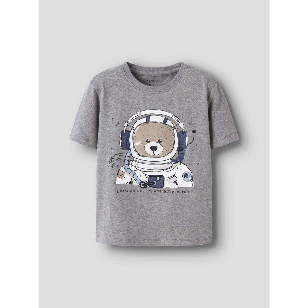 Køb Name It Grey Melange Nmmdilka Ss Nreg Top Box