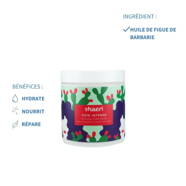 Shaeri Soin Masque Intense à la Figue de Barbarie 250ml