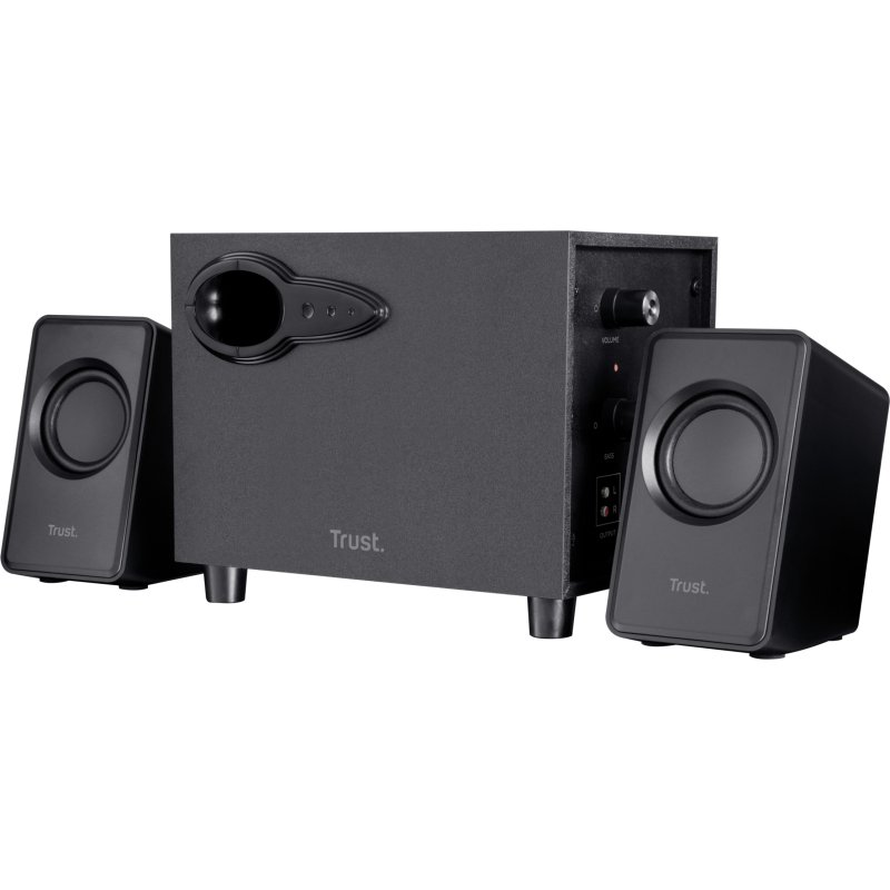 Trust Avora 2.1 set d'enceintes 9 W PC/ordinateur portable Noir 2.1 canaux 2-voies