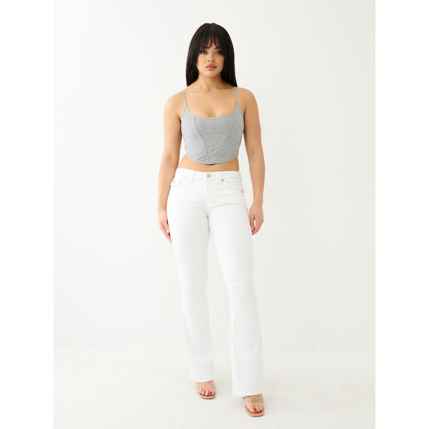 True Religion TR Mid Rise Bootcut Jeans Womens