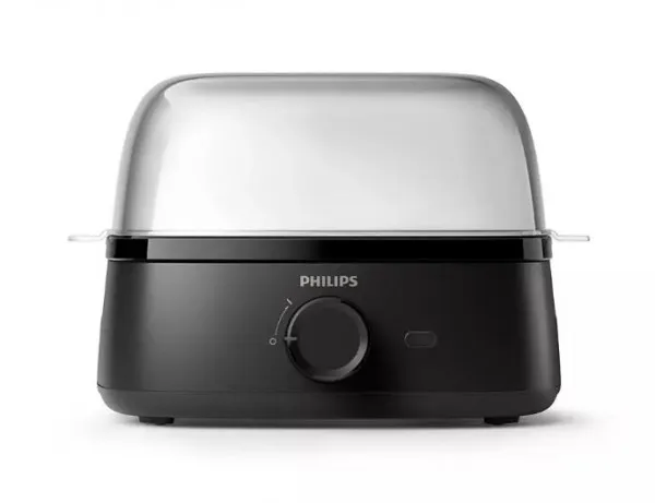 Philips Series 3000 HD9137 - Æggekoger - 400 W - intens sort