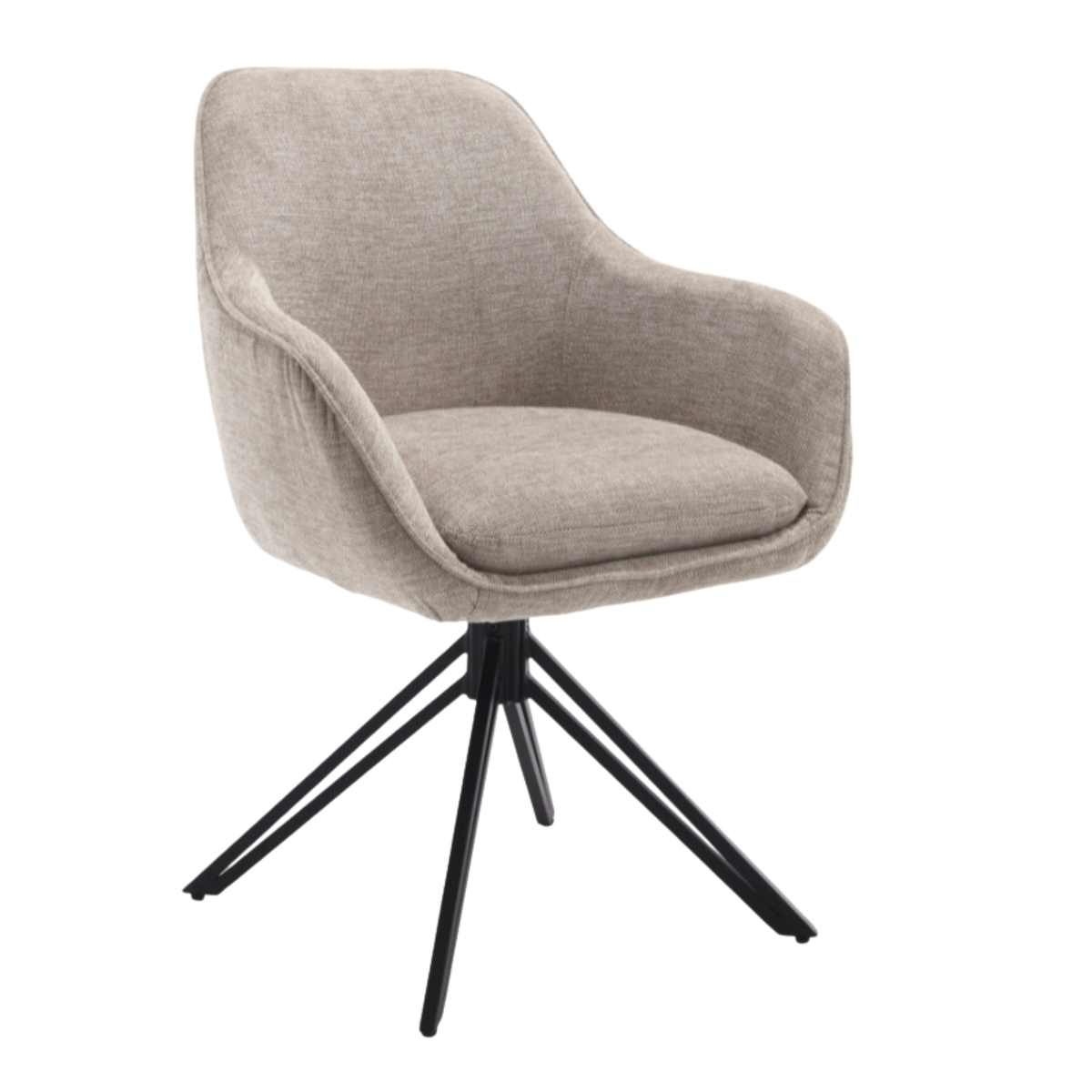 Draaistoel Luna Beige