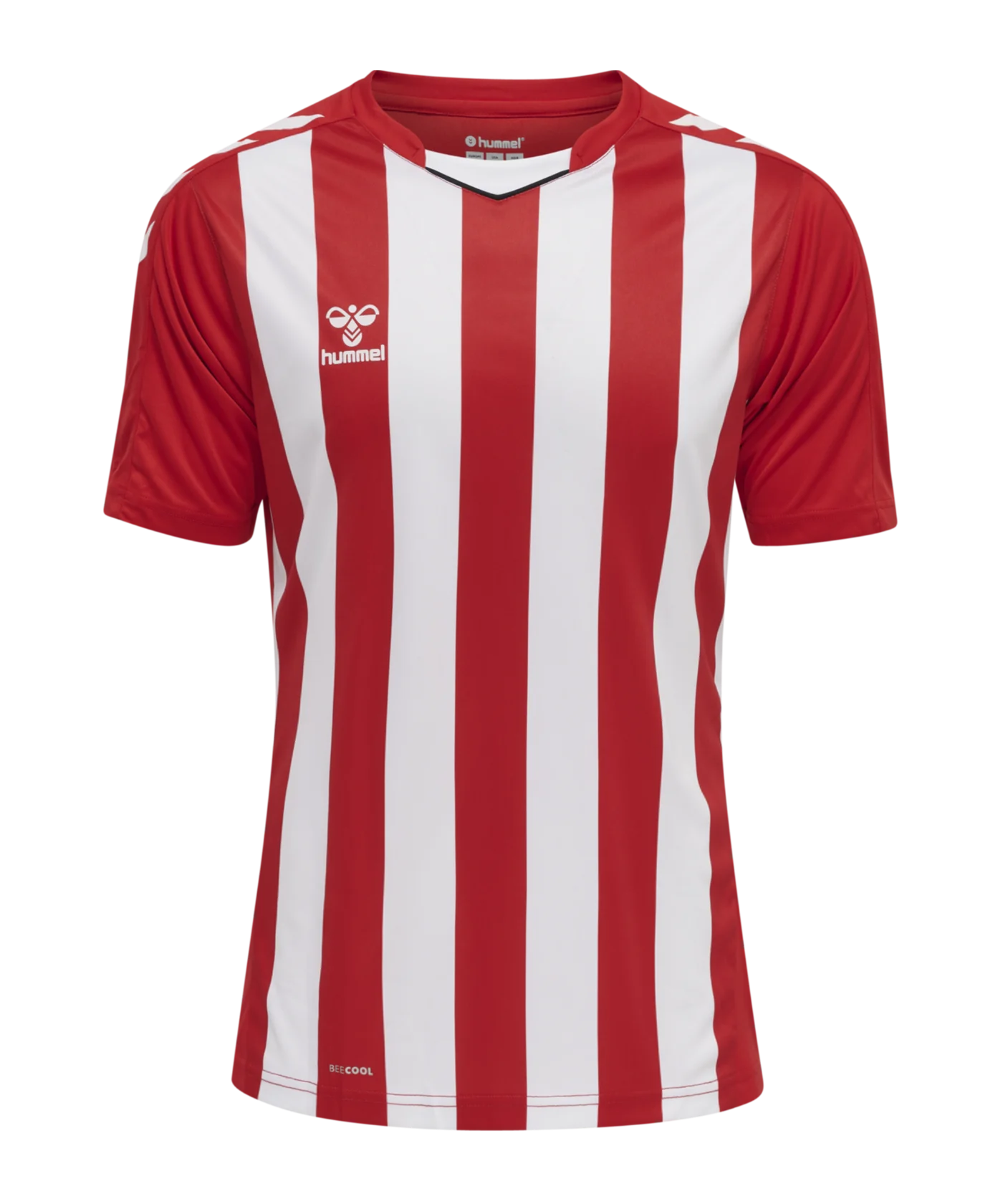 Hummel hmlCORE XK Striped Trikot Rot Weiss F3946