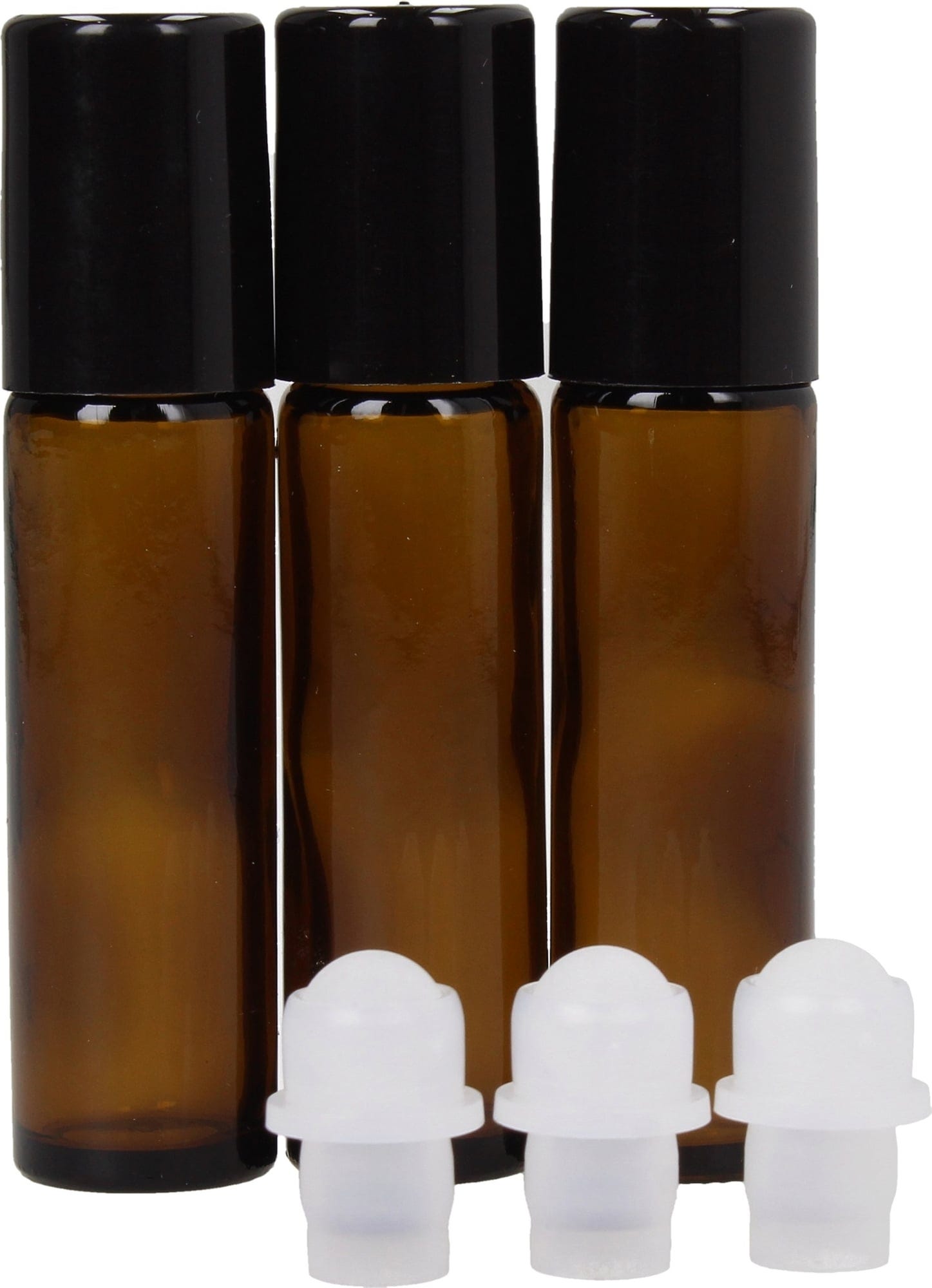 farfalla  Leergut-Set Roll-on 10ml mit Deckel, Braunglas