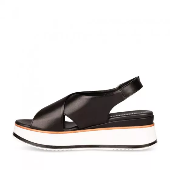 Sandales NOIR SINEQUANONE LEATHER