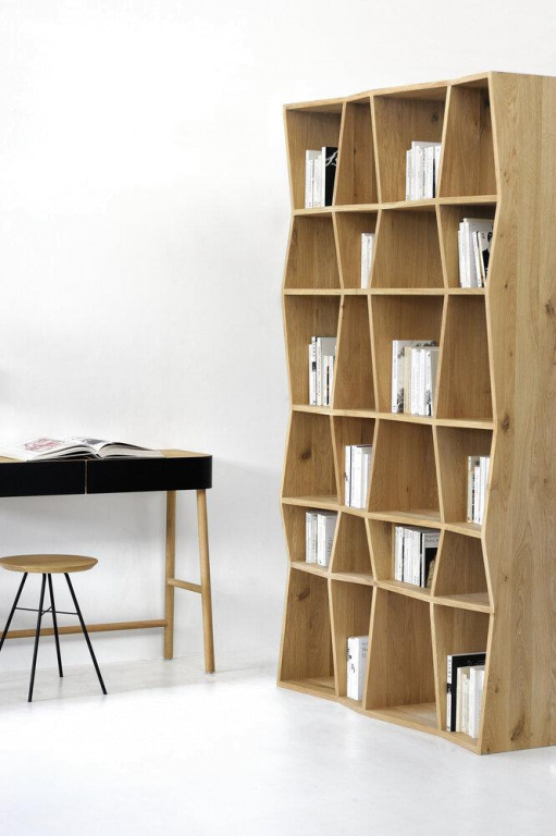 Ethnicraft Z-rek stellingkast small eiken