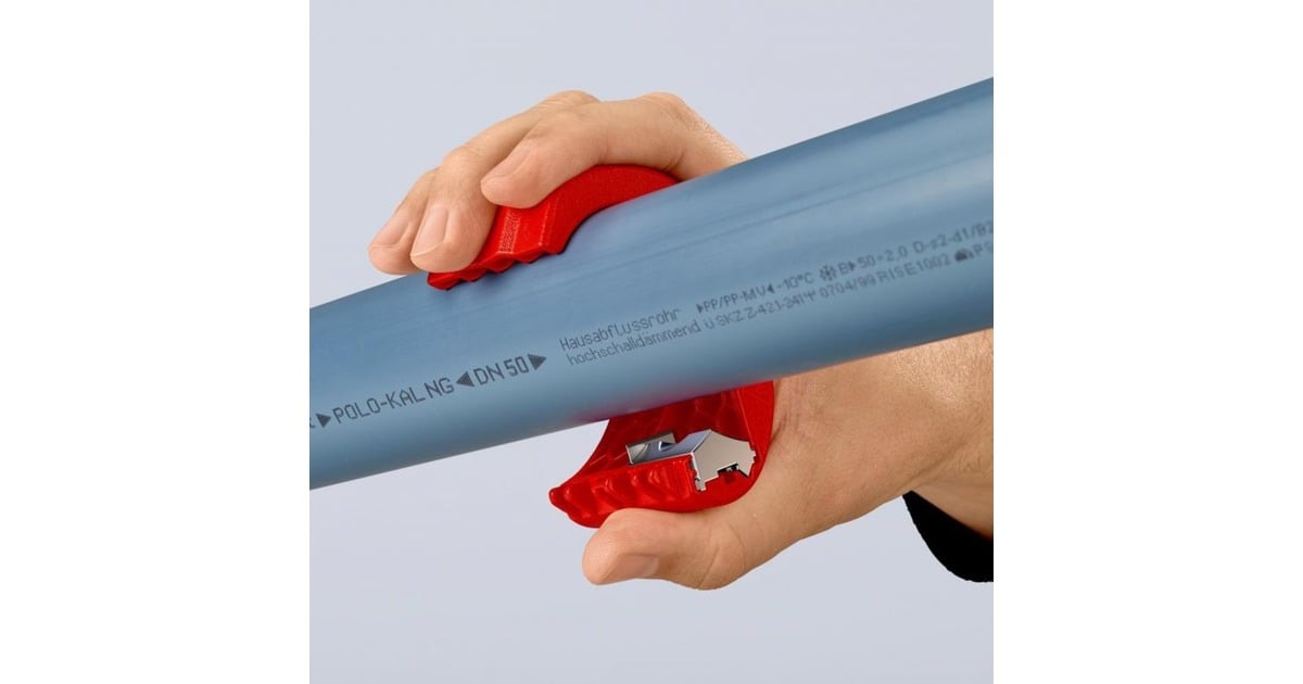 KNIPEXBiX 90 22 10 BK pijpsnijder  (Rood/blauw)