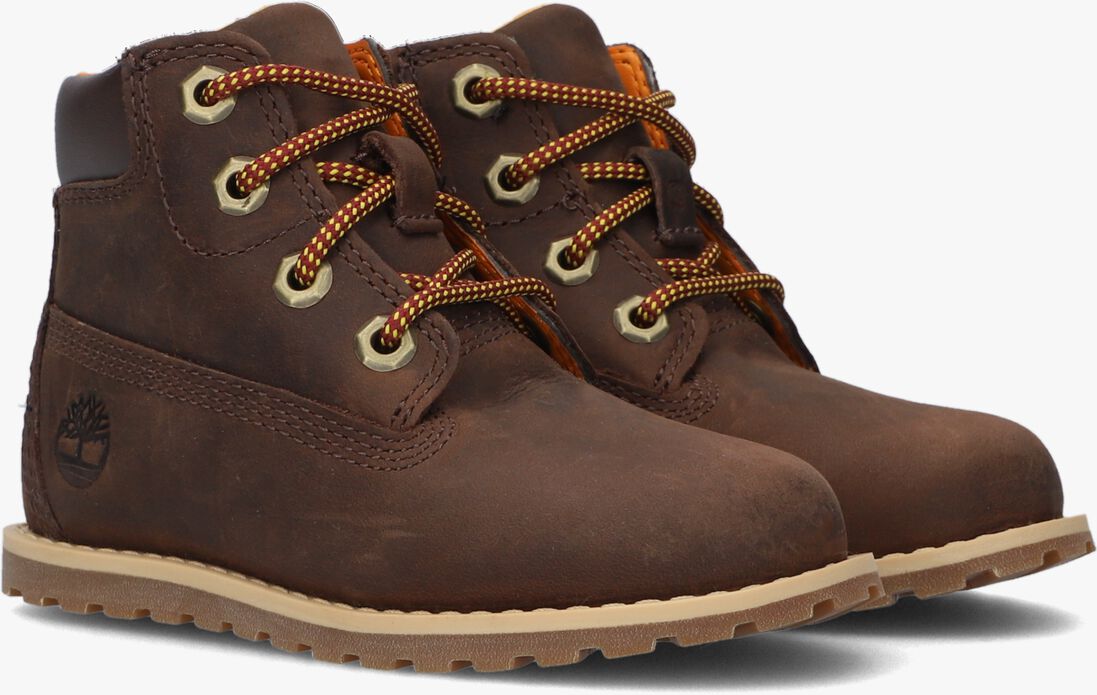 TIMBERLAND bruine timberland veterboots pokey pine 6in boot kids