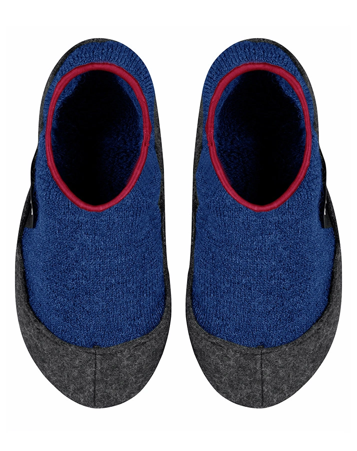 Hausschuhsocken COSY SLIPPER in cobalt blue