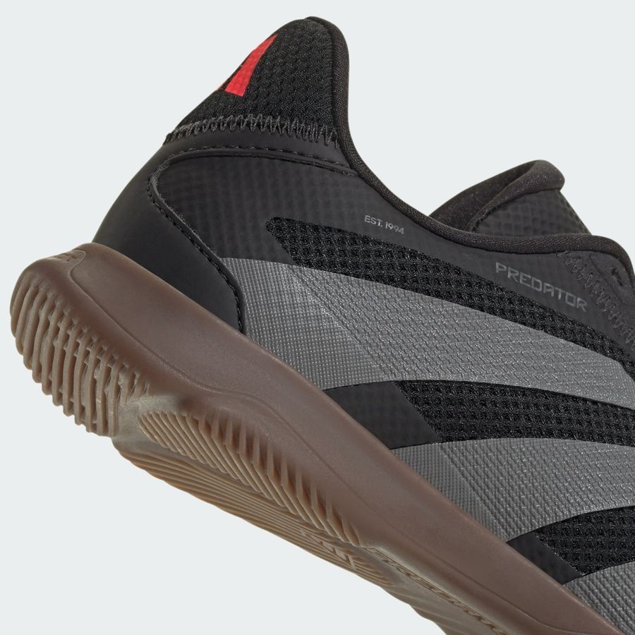 adidas Predator League IN Stealth Victory - Noir/Gris/Lucid Red Enfant
