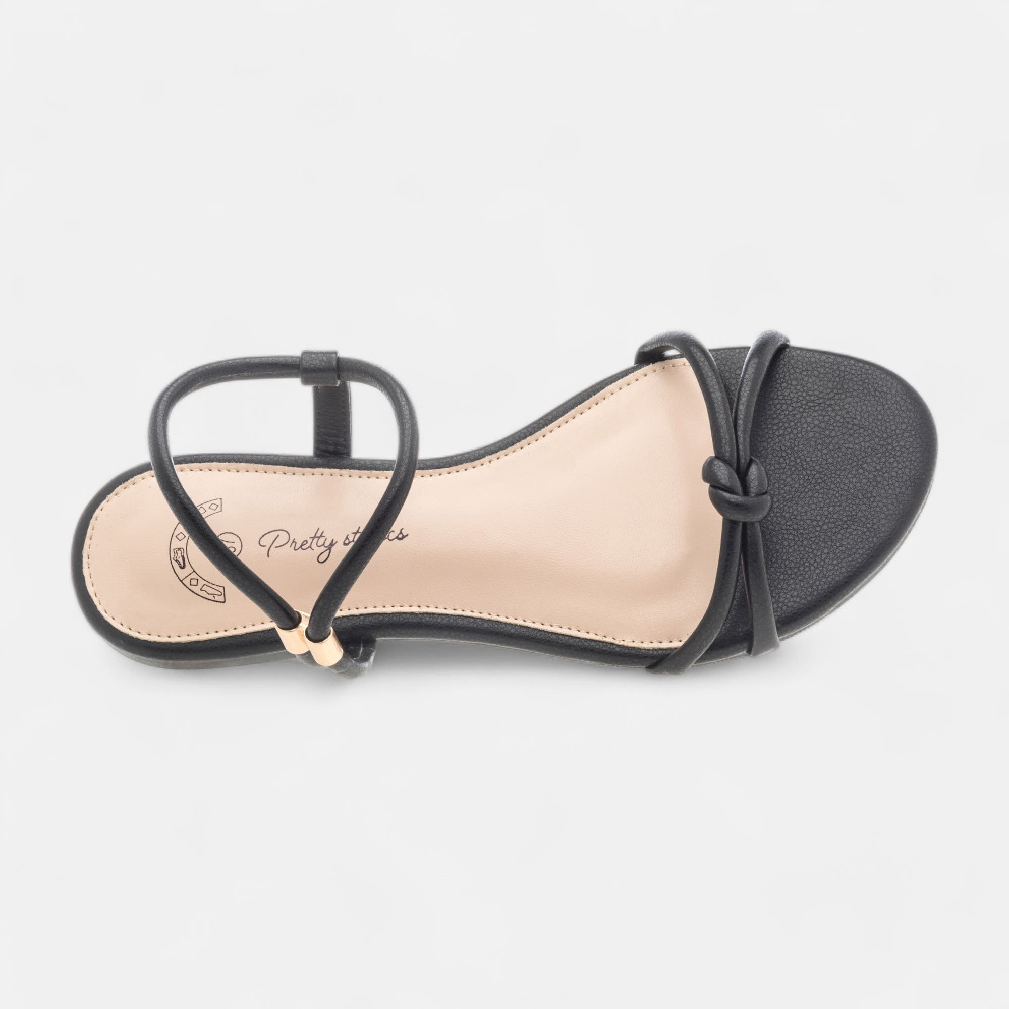 Nu-pieds Femme noir