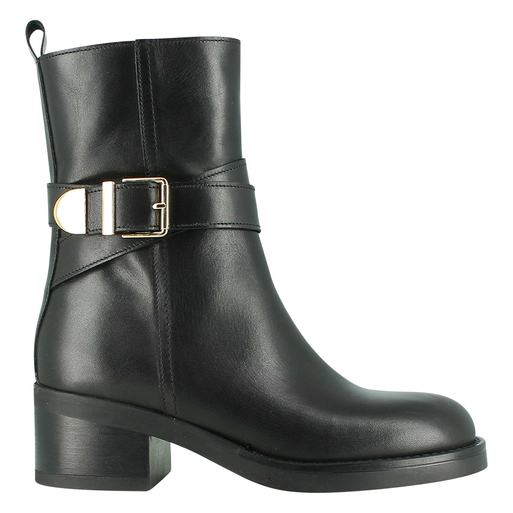 IMA - Bottines en cuir | Noir
