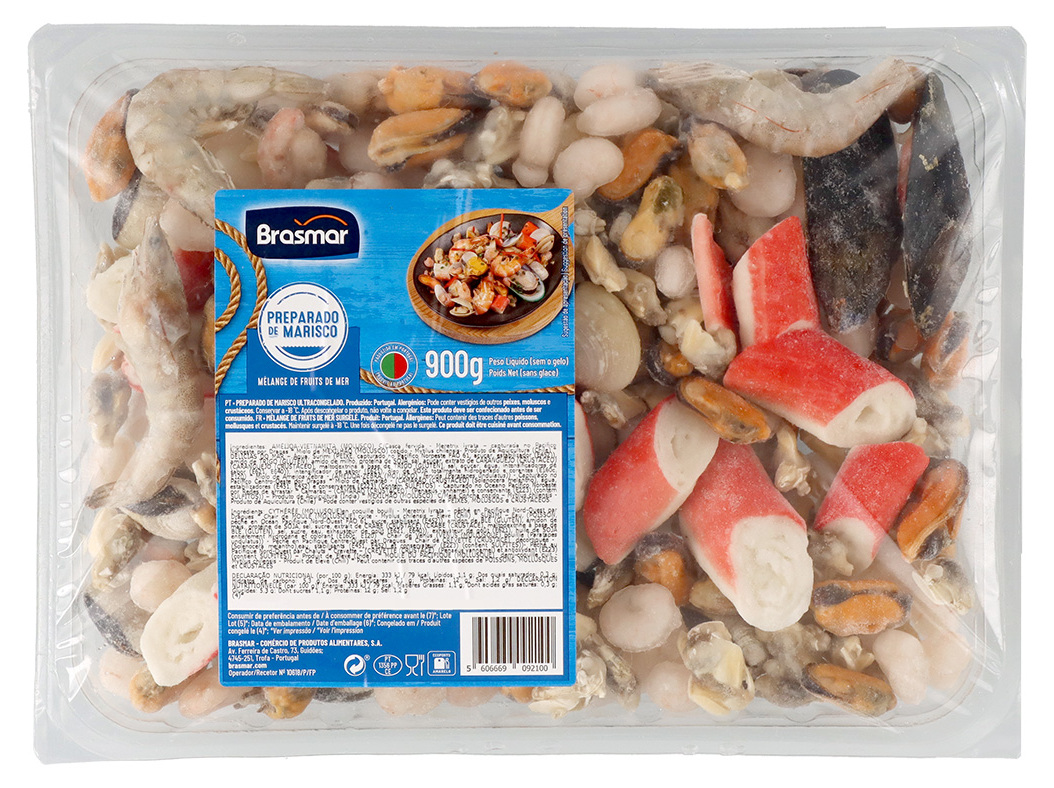 PREPARADO DE MARISCOS CONGELADO 900G