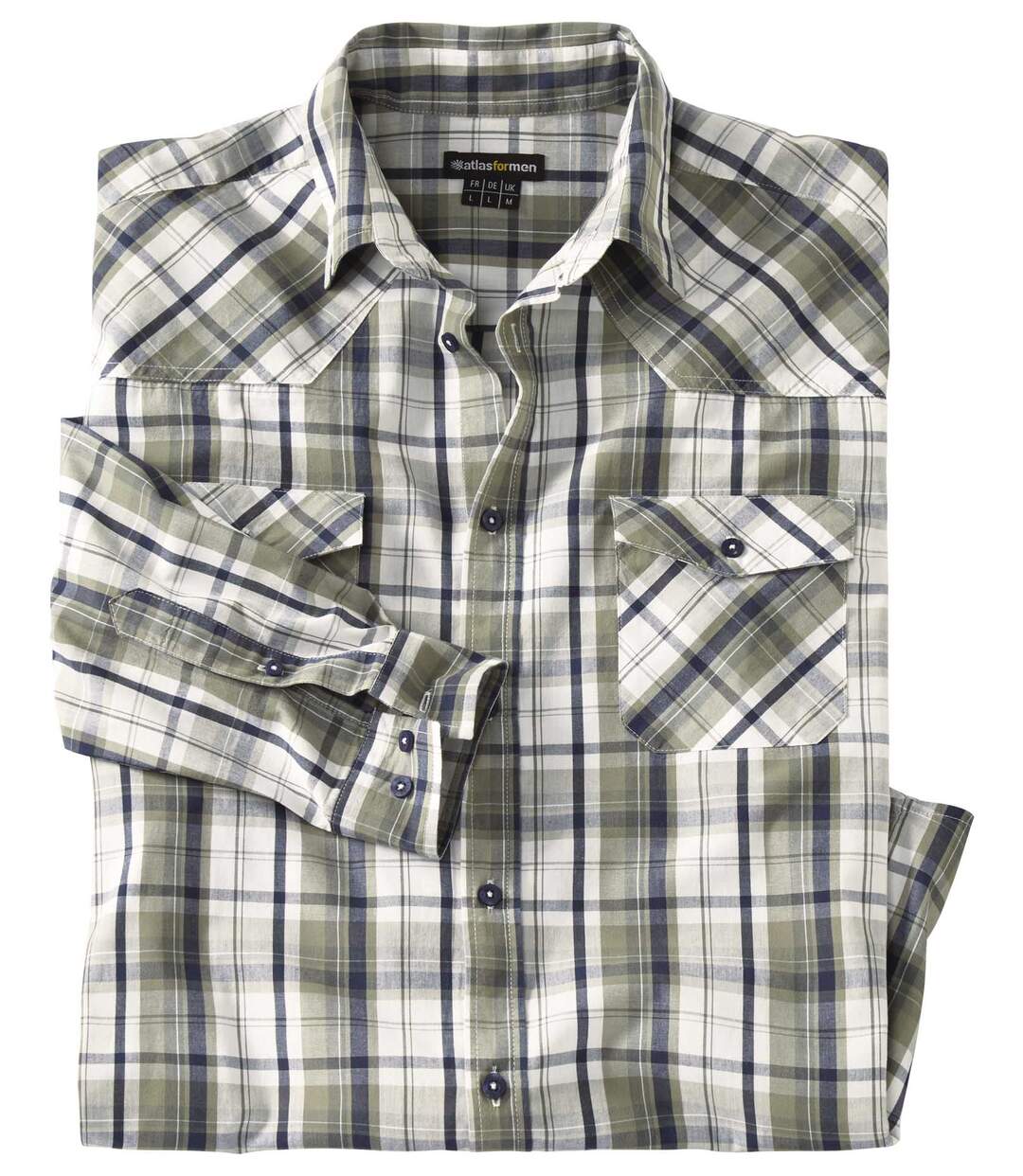 Chemise Popeline à Carreaux Country