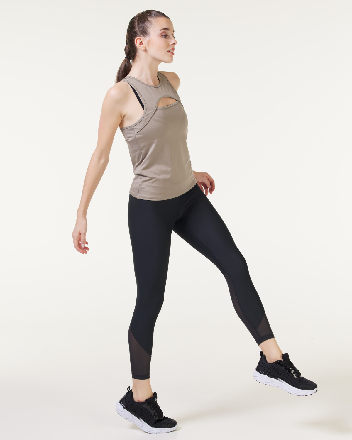 LEVITY Ray Mesh Tights 7\8 Black