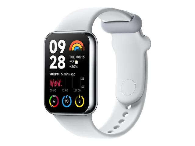 Xiaomi Smart Band 8 Pro - Aktivitetssporer med bånd - TPU - grå - håndledsstørrelse: 135-210 mm - display 1.74
