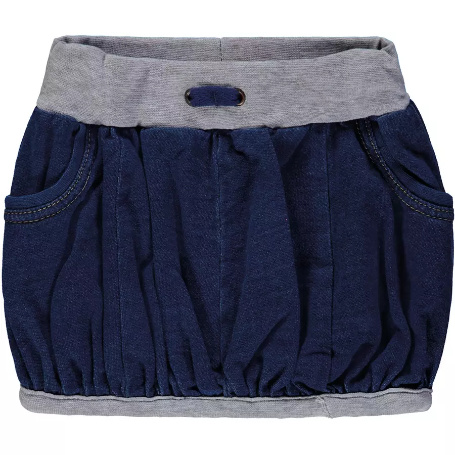 Steiff Girls Rock knitted Jeans blue denim