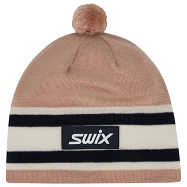 Bonnet ski de fond SWIX TRADITION LIGHT BEANIE PEACH WHIP
