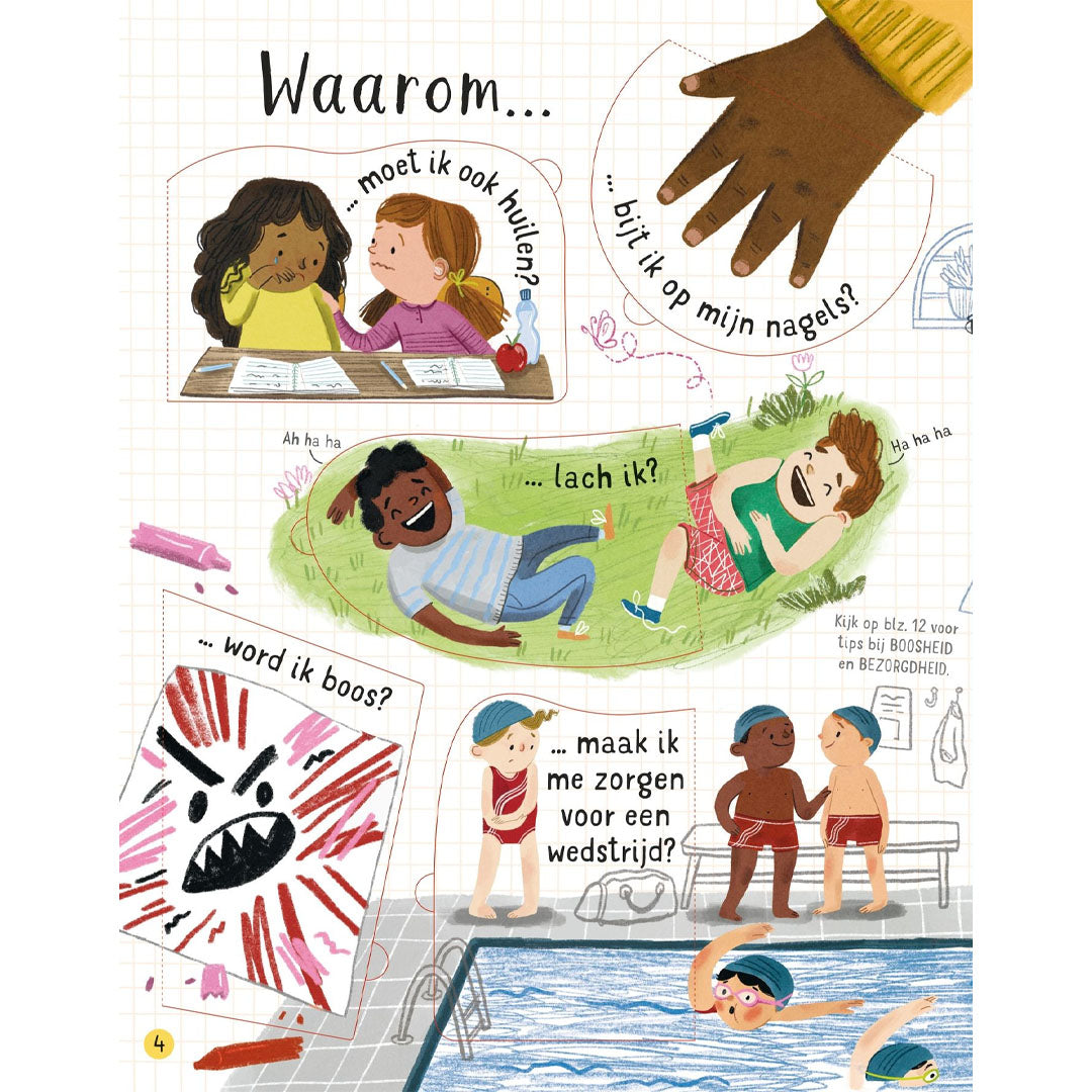 Uitgeverij usborne vragen en antwoorden over gevoelens