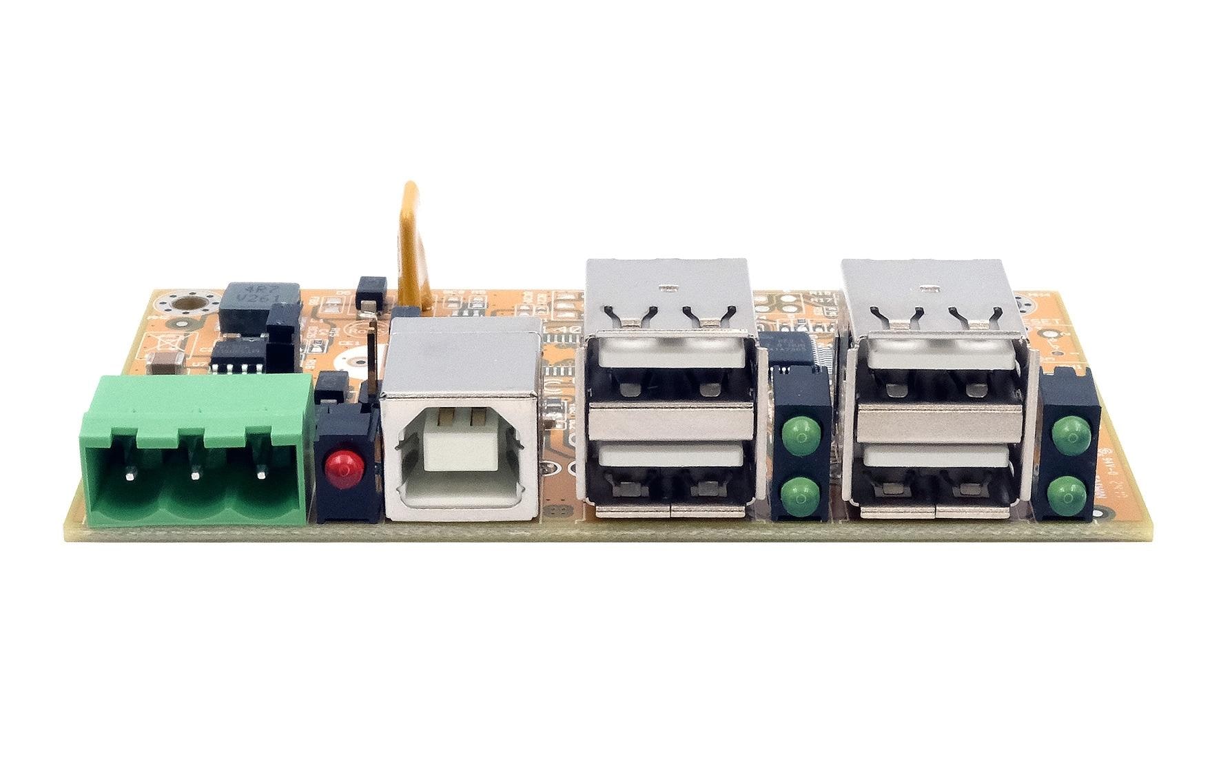 USB-Hub EX-1163HMS-PL4-Port USB 2.0 HUB-Platine mit 15KV ESD Überspannungsschutz