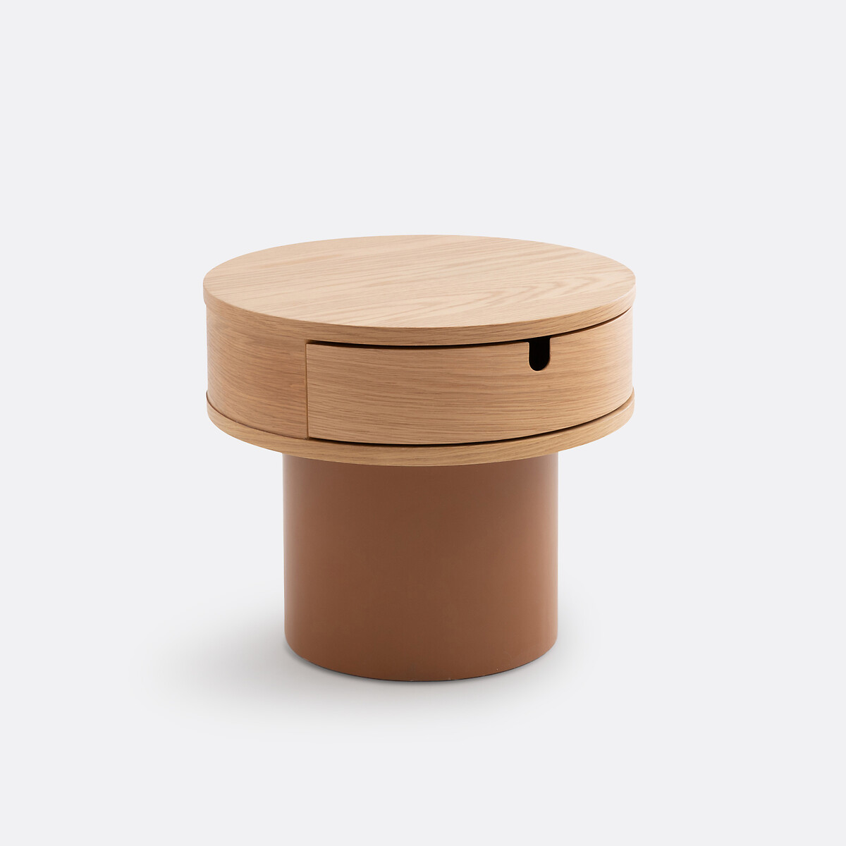LA REDOUTE INTERIEURS<br>Mesa de cabeceira com pé laqueado, 1 gaveta, Tamita