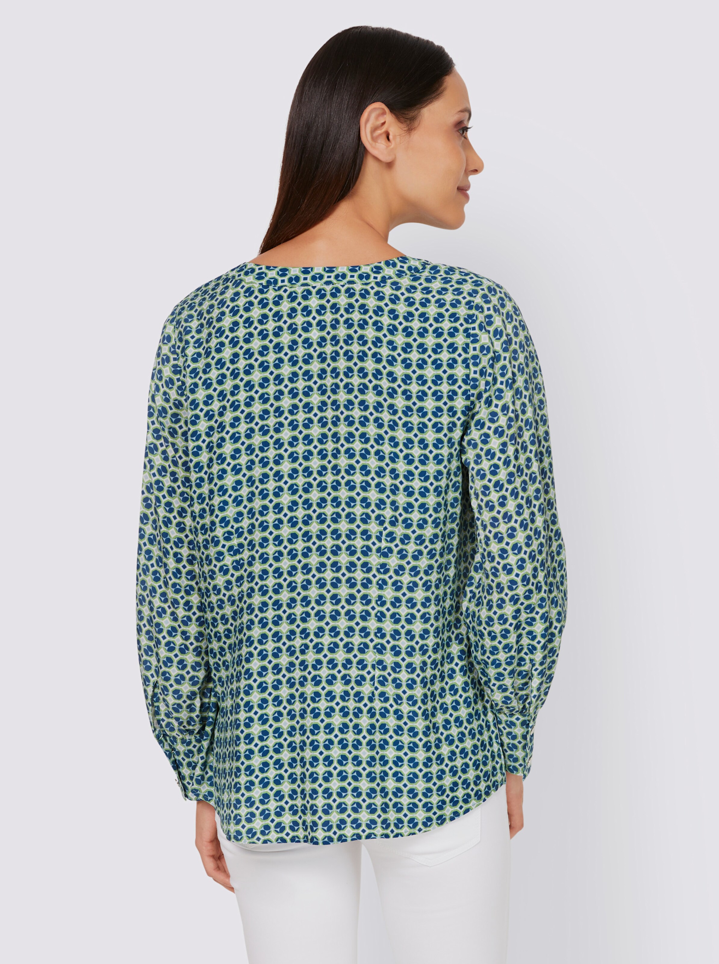 Druckbluse