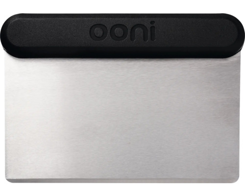 Ooni pizzaschep 16 x 11 x 2 cm roestvrij staal nylon zwart zilver