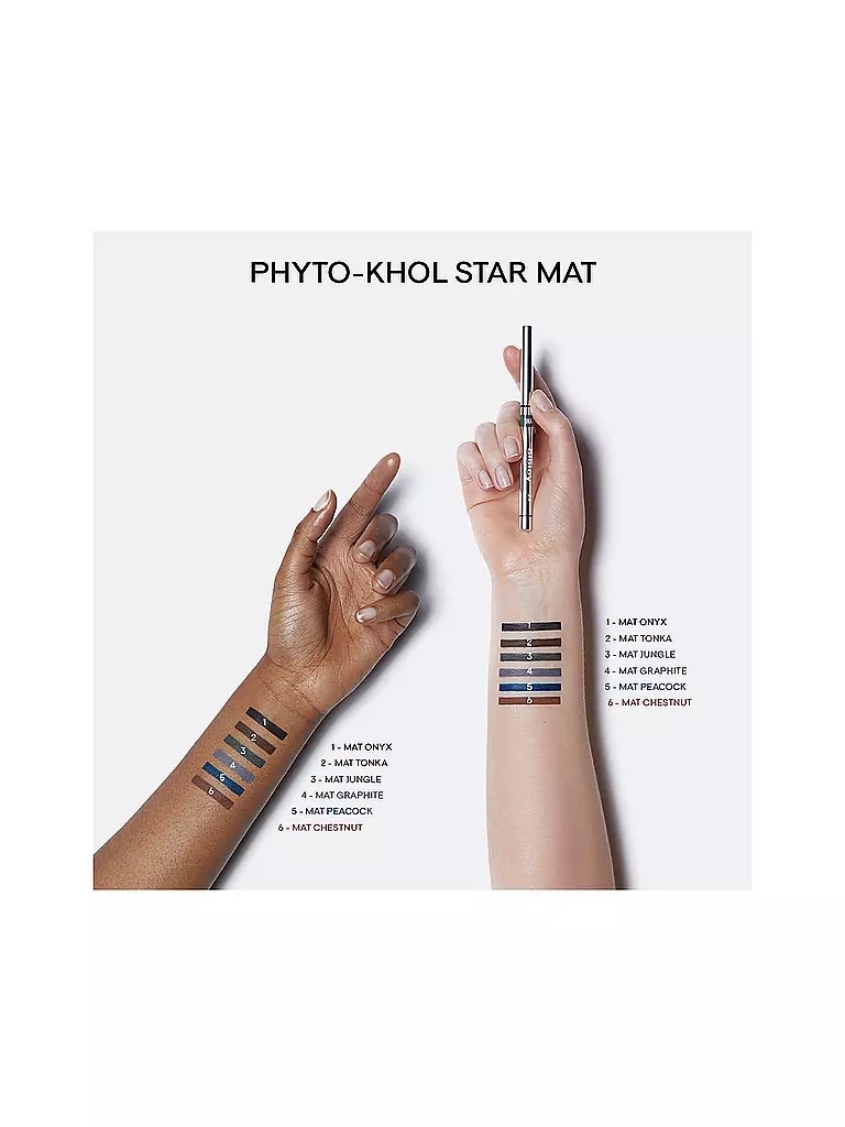 SISLEY Augenkonturenstift - Phyto-Khol Star Mat   ( 4 Matte Graphite )  grau