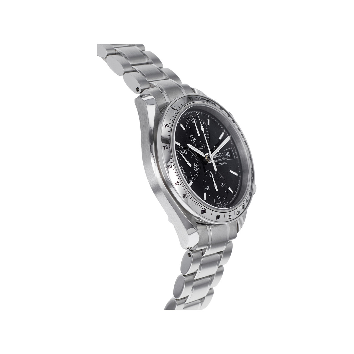 Montre d'occasion Omega Speedmaster homme chronographe automatique acier
