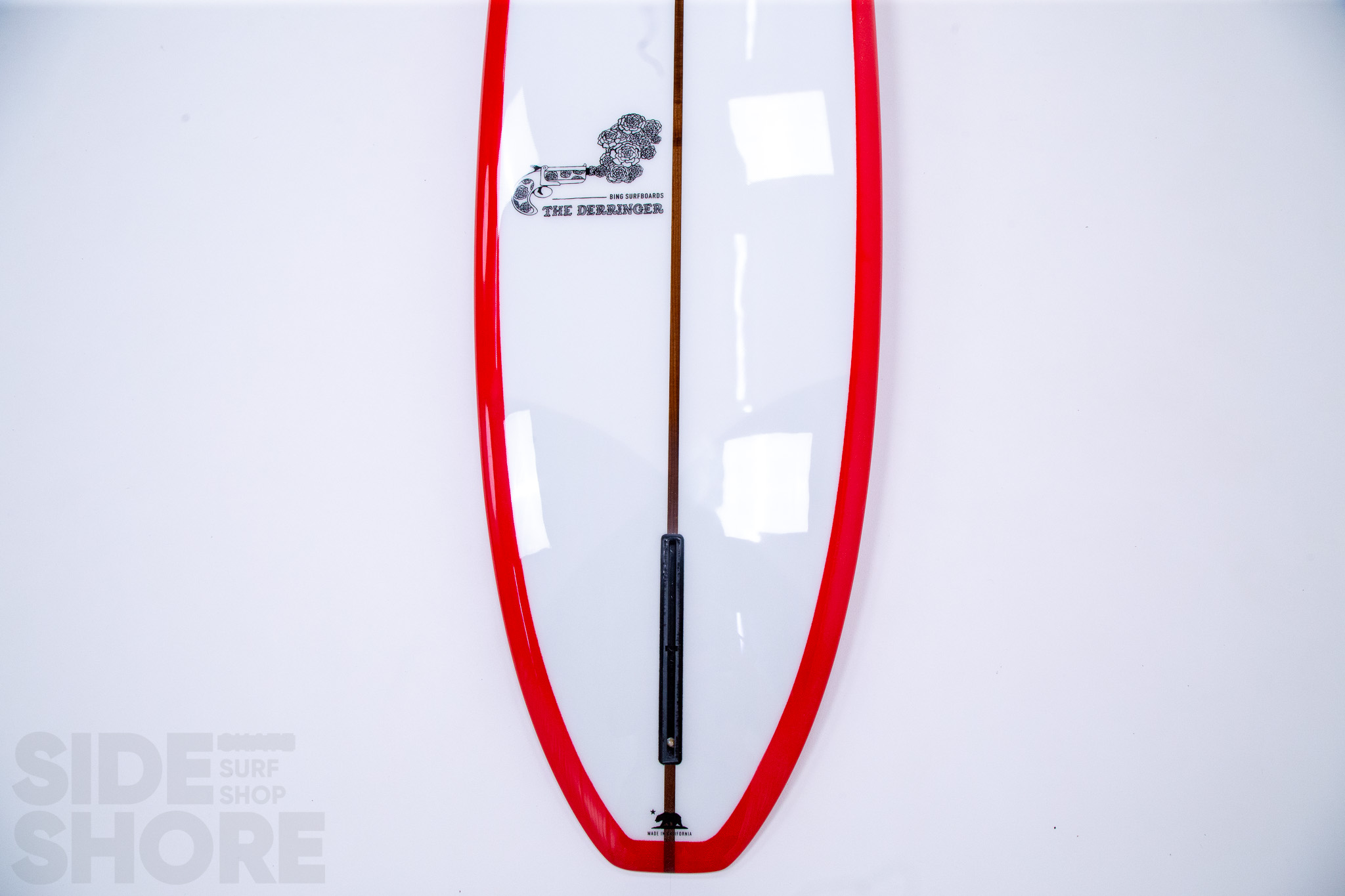 Bing Surfboards Derringer - Tint Red   Volan   Polish - 9'8 x 23