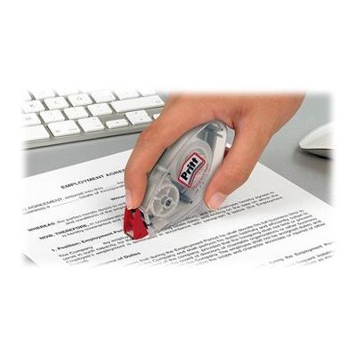 Pritt Compact Flex - Pack de 12+4 rollers de correction - 4.2 mm x 10 m - blanc
