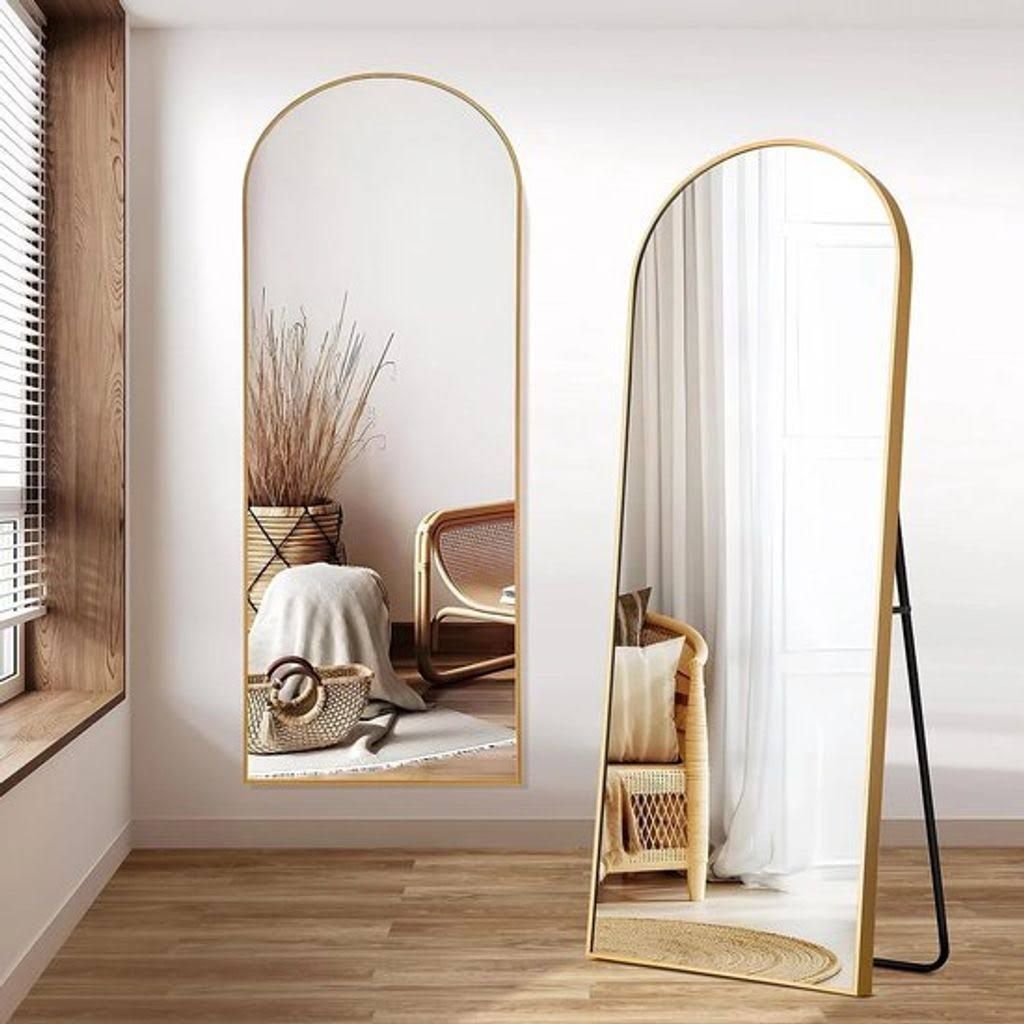 SensaHome Ganzkörperspiegel – Minimalistischer Wand- & Standspiegel –