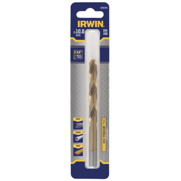 Irwin titanium metaalboor Ø10 mm