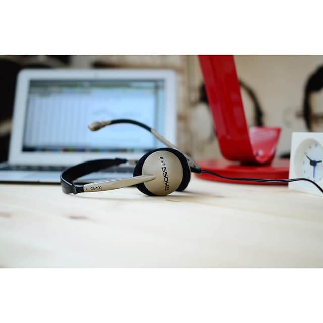 Multimedia Headset CS 100 Guld Sort Mic