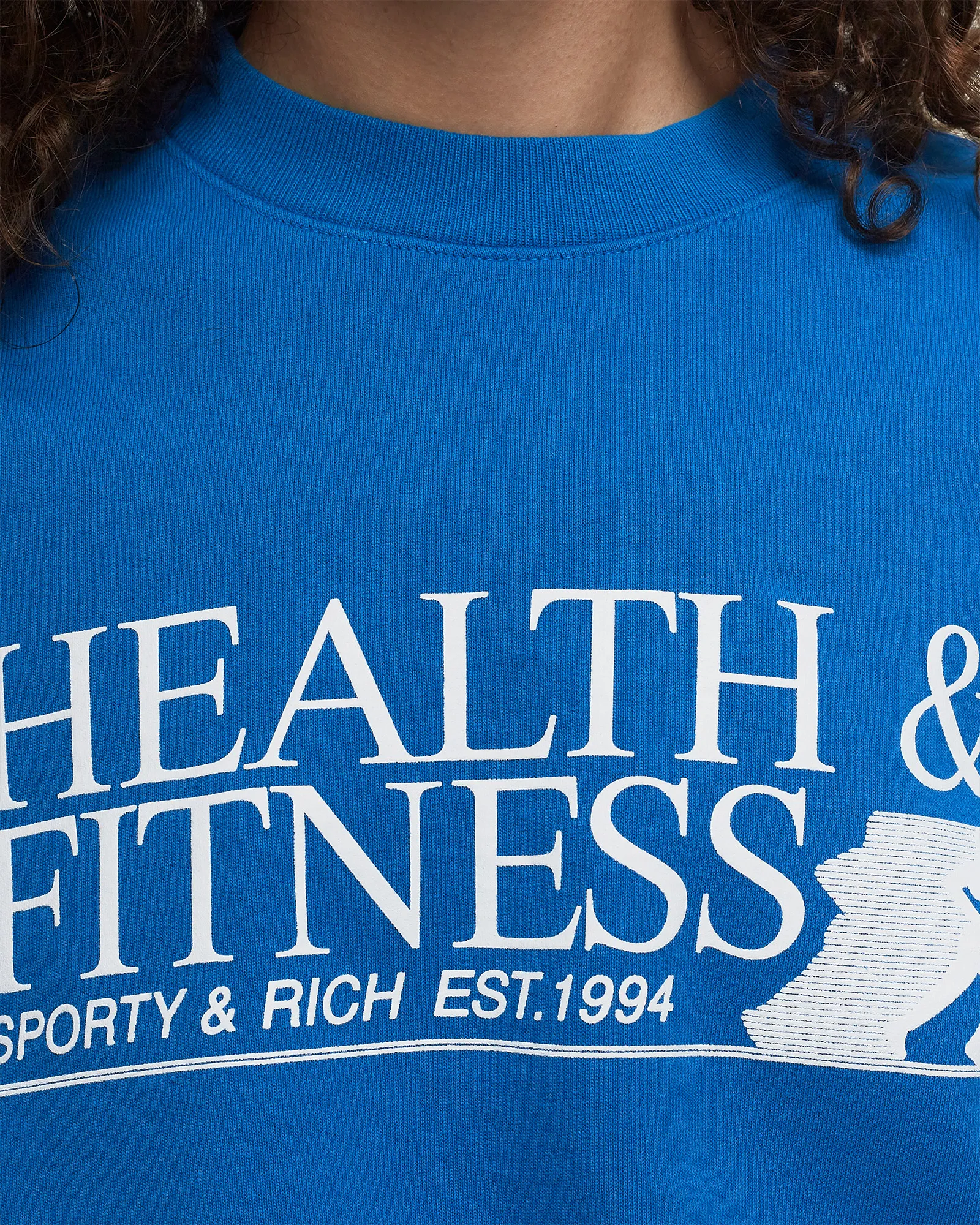 Sporty & Rich FITNESS MOTION CREWNECK