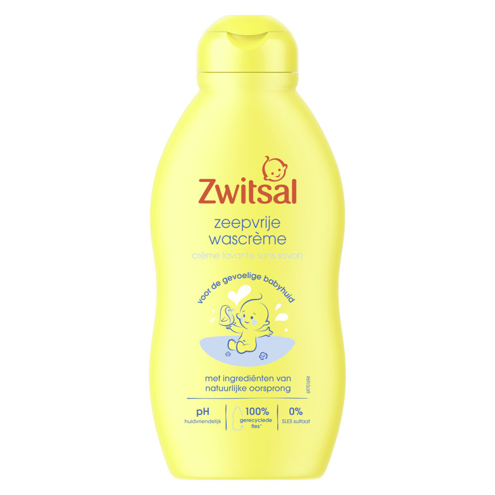 Zwitsal Zeepvrije Wascrème 200 ml