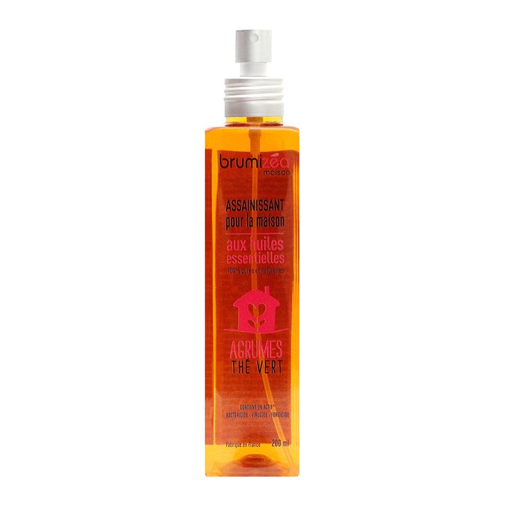 Assainissant pour la maison aux huiles essentielles 200ml agrumes/thé vert