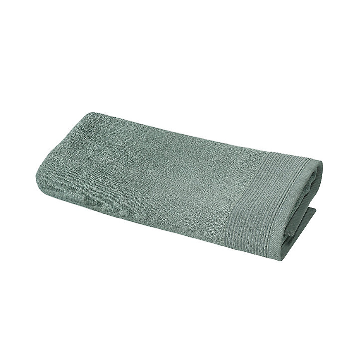 Serviette de toilette vert de gris Koros 100 x 50 cm GoodHome